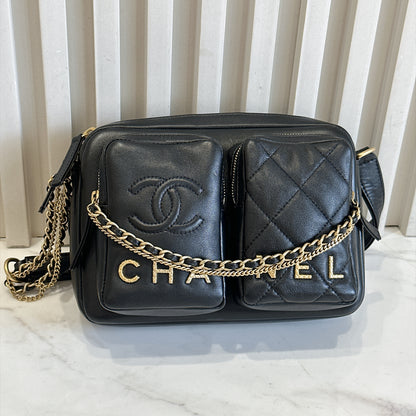 Chanel 22C Twin Pocket Camera Case