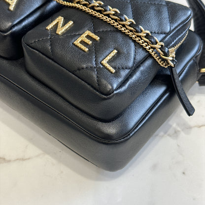 Chanel 22C Twin Pocket Camera Case