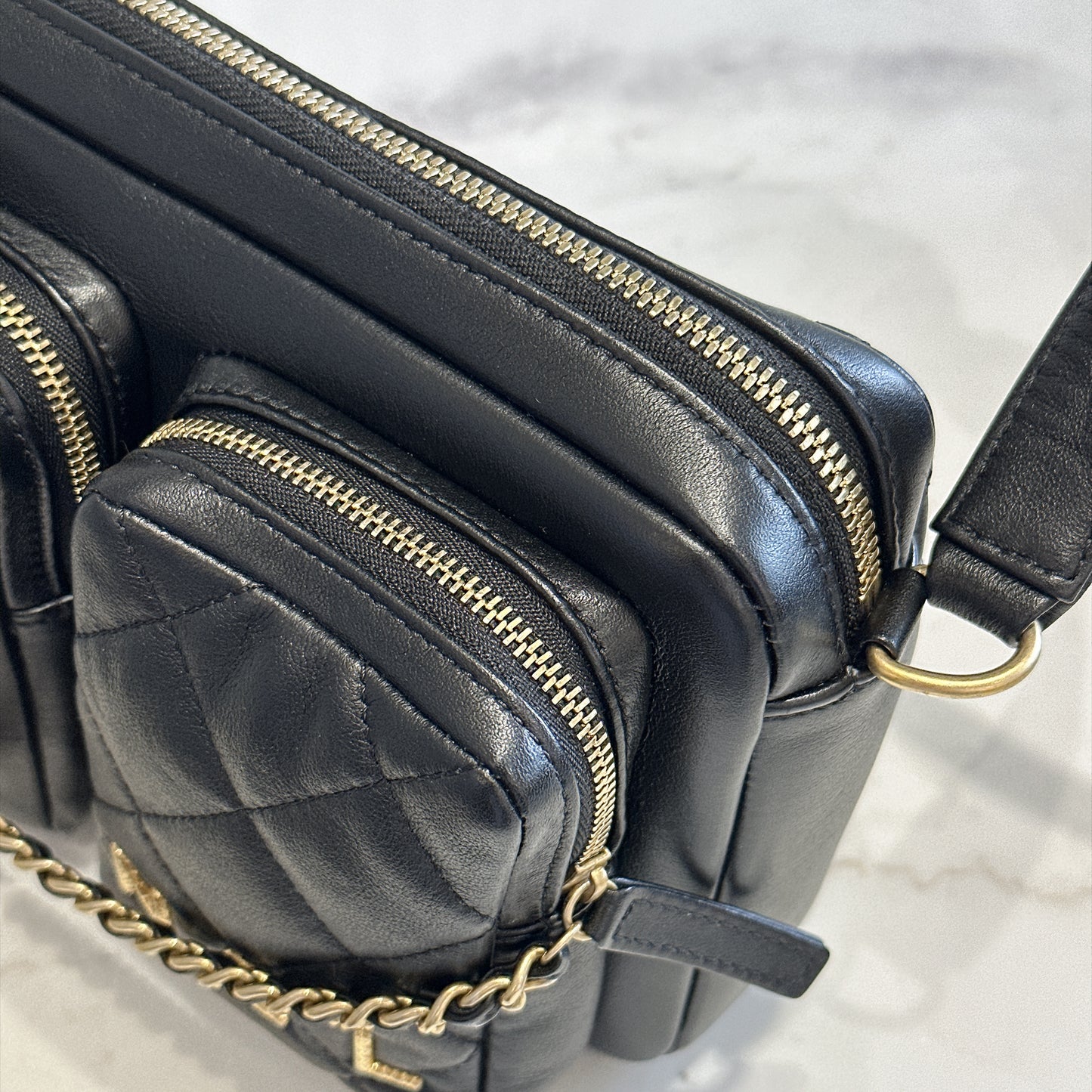 Chanel 22C Twin Pocket Camera Case