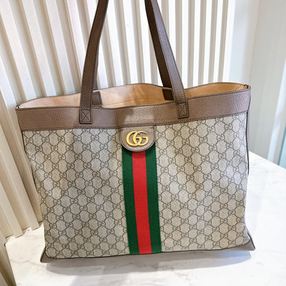 Gucci GG Supreme Ophidia Medium Soft Tote