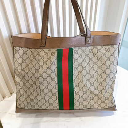 Gucci GG Supreme Ophidia Medium Soft Tote