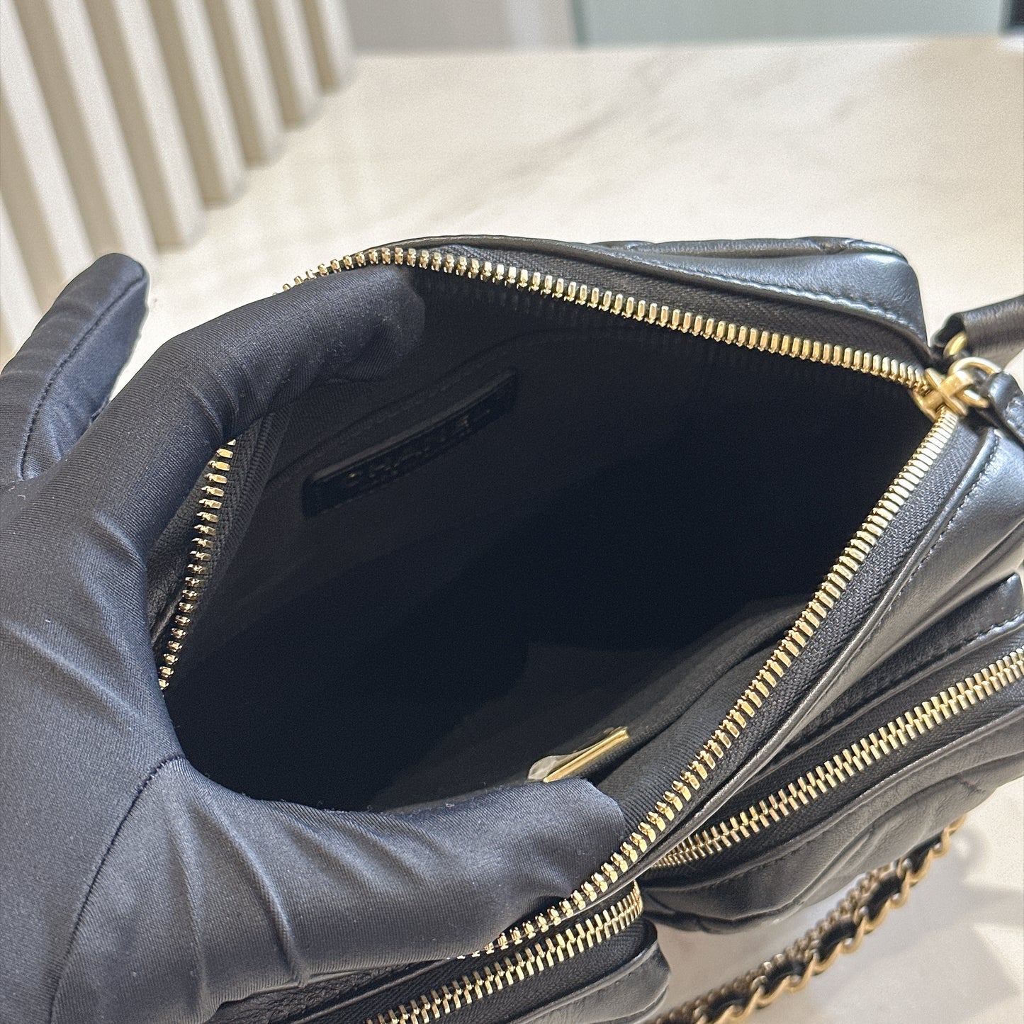 Chanel 22C Twin Pocket Camera Case