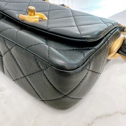 Chanel 24S Mini Square in Black GHW