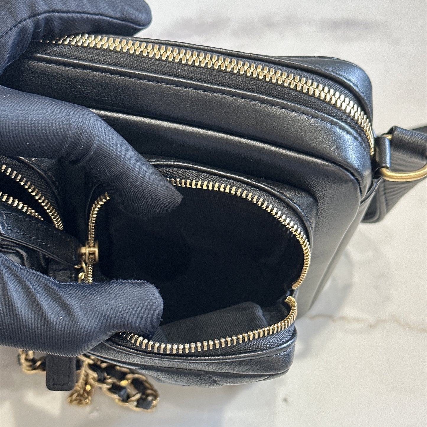 Chanel 22C Twin Pocket Camera Case