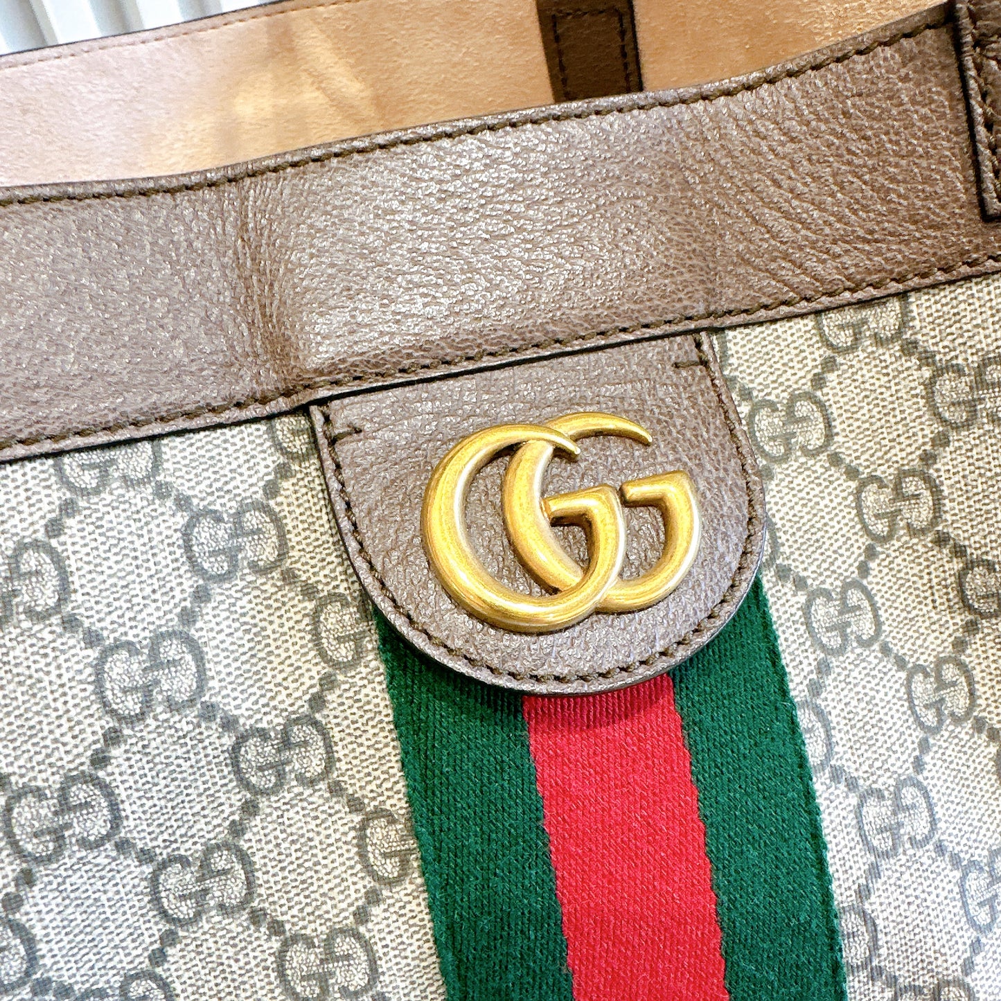 Gucci GG Supreme Ophidia Medium Soft Tote