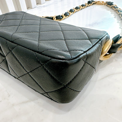 Chanel 24S Mini Square in Black GHW