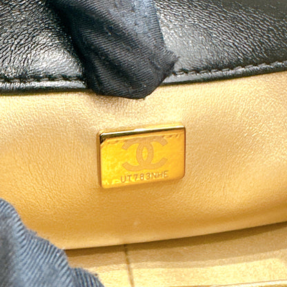 Chanel 24S Mini Square in Black GHW