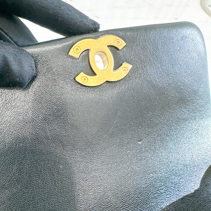 Chanel 24S Mini Square in Black GHW