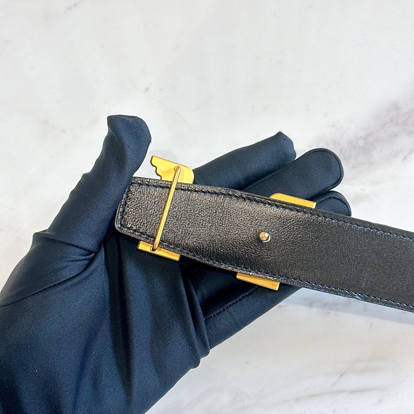 Hermes Reversible Belt with Limited H Buckle 90cm