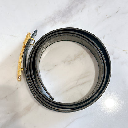 Hermes Reversible Belt with Limited H Buckle 90cm