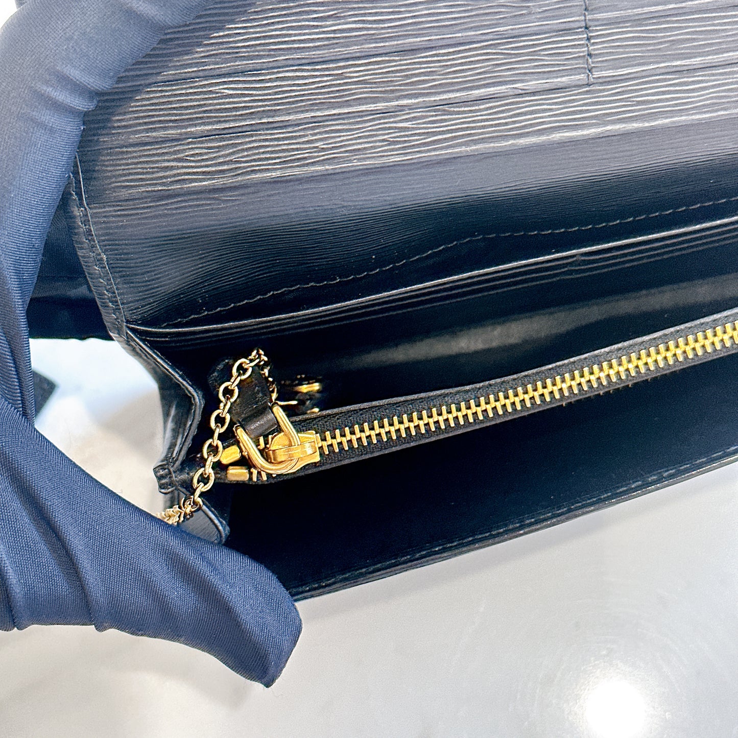 Prada Long Wallet in Black