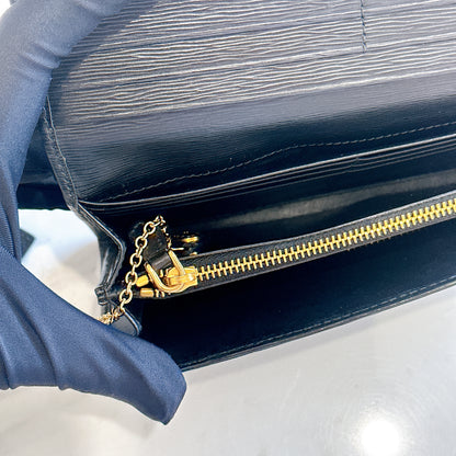Prada Long Wallet in Black
