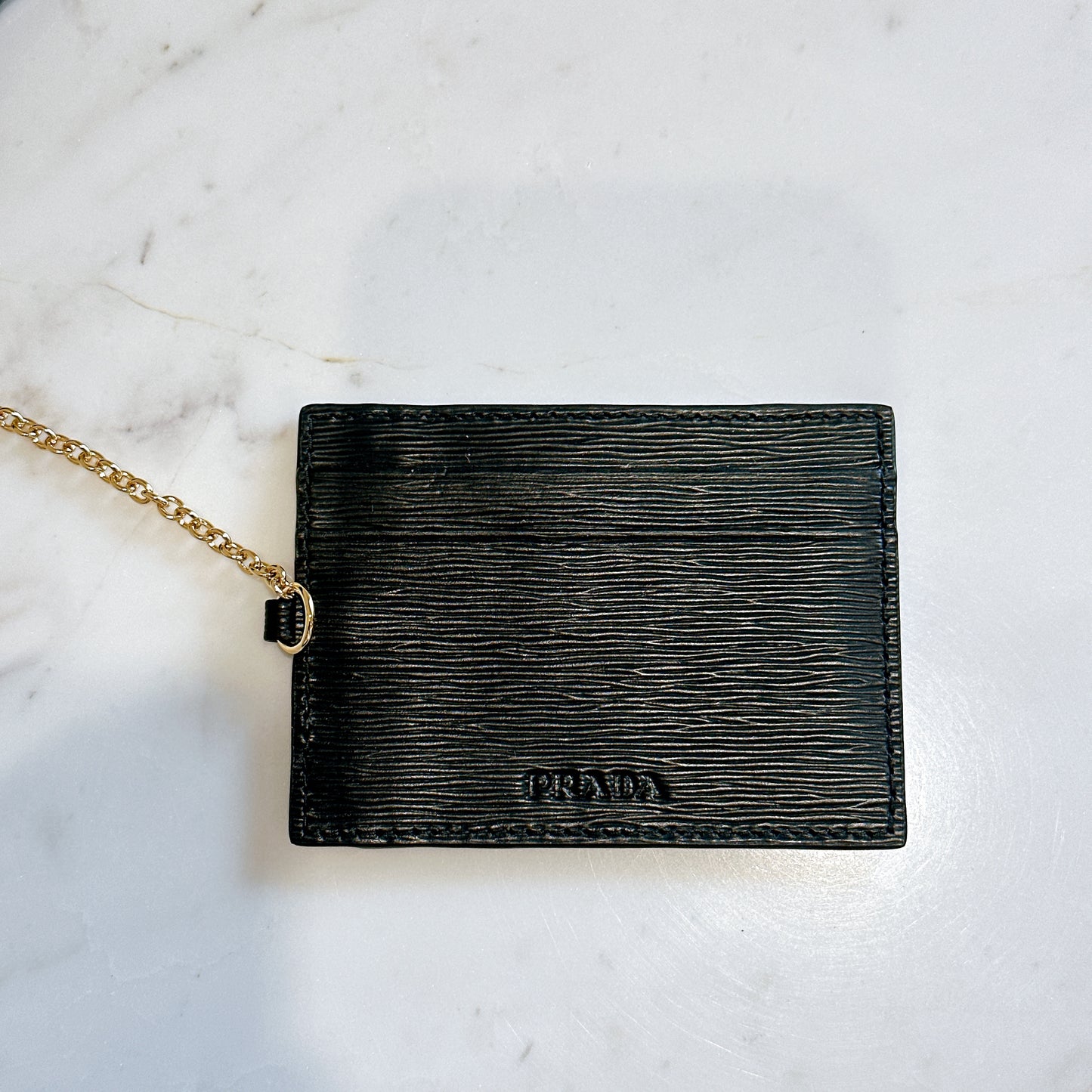 Prada Long Wallet in Black