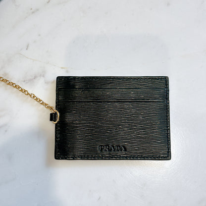 Prada Long Wallet in Black