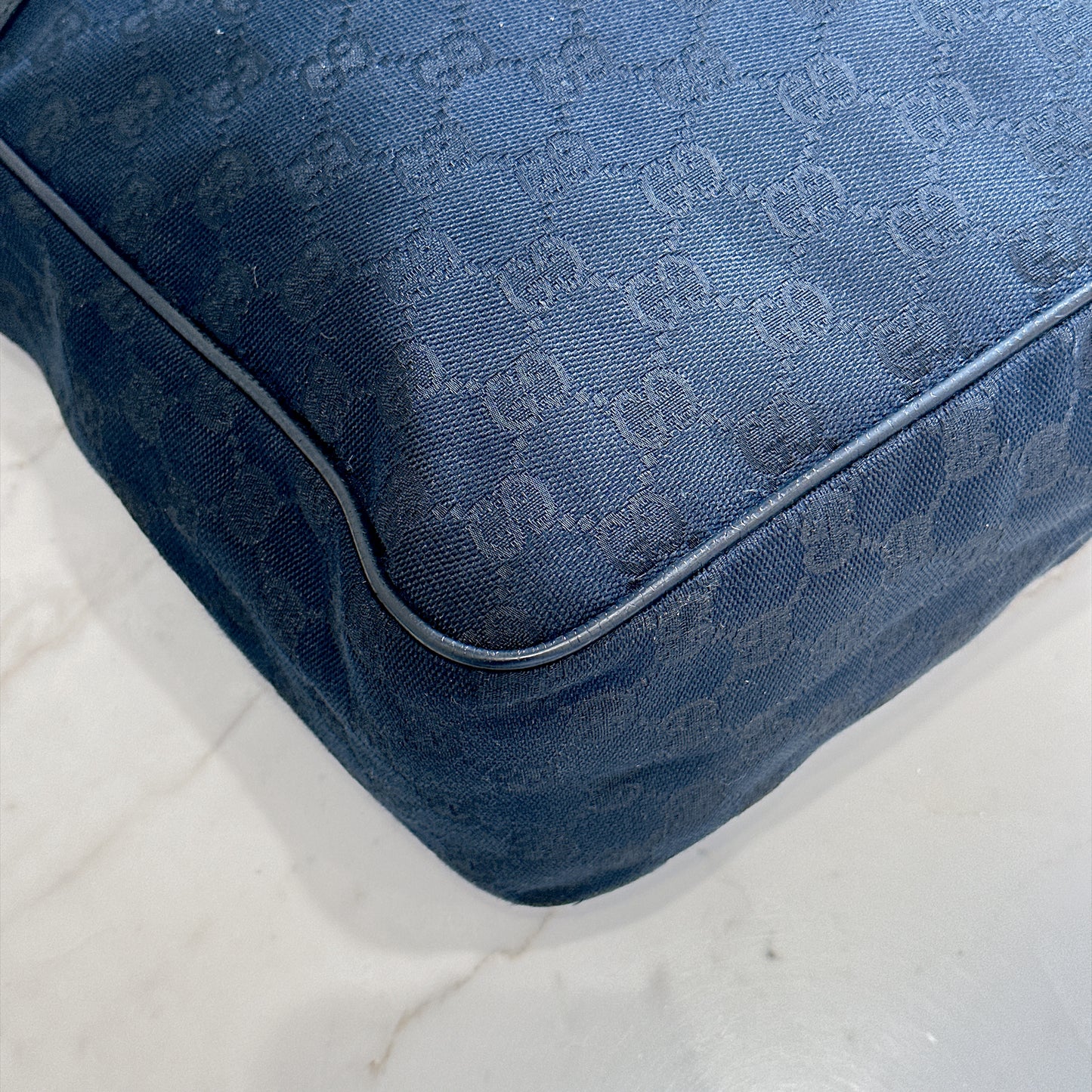 Gucci GG Canvas Web Flap Messenger Bag