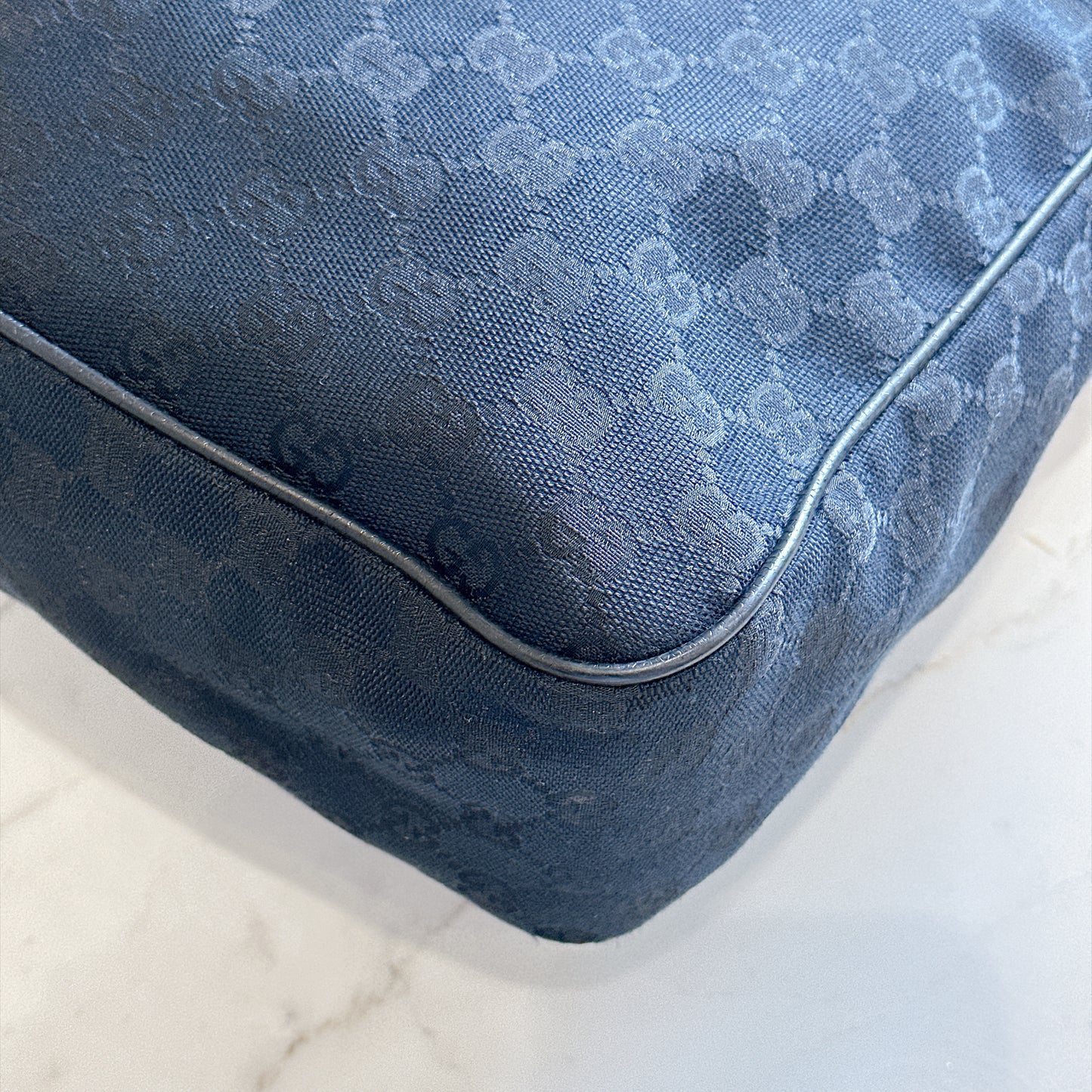 Gucci GG Canvas Web Flap Messenger Bag