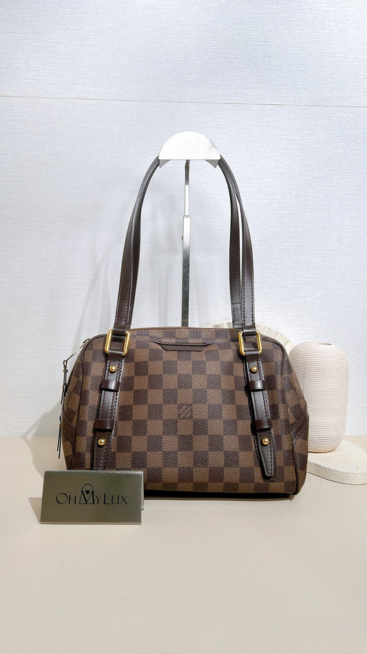 LV Damier Ebene Rivington PM