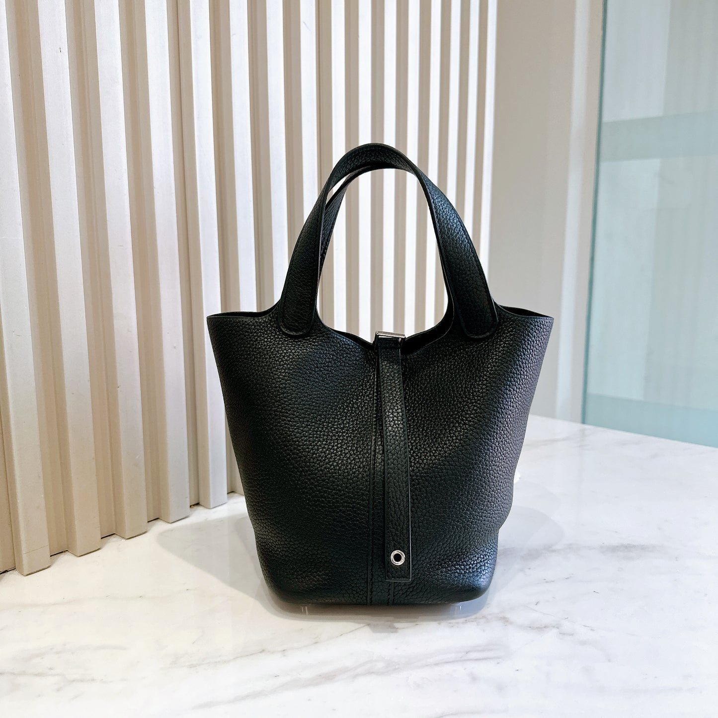 Hermes Picotin 18 in Noir