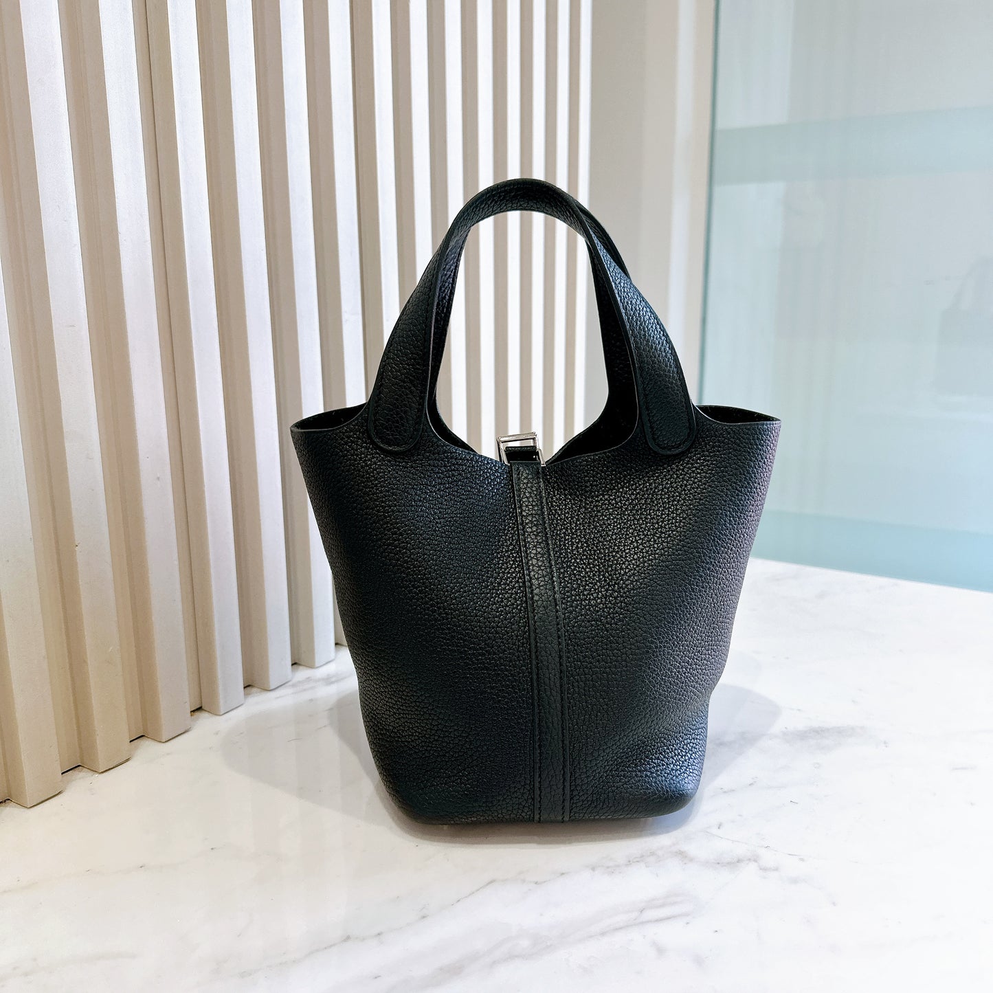 Hermes Picotin 18 in Noir