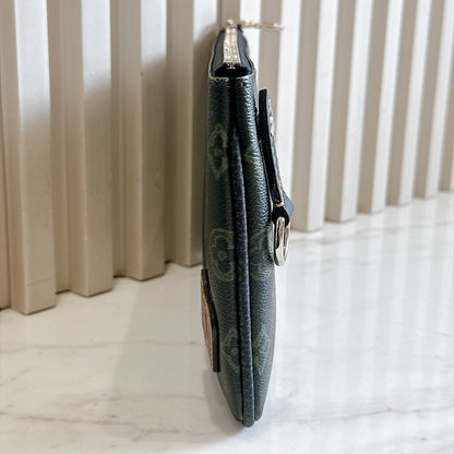 LV Trio Messenger Dark Green