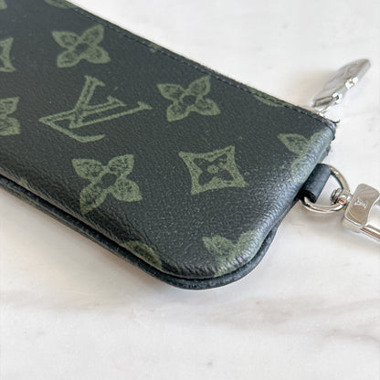 LV Trio Messenger Dark Green