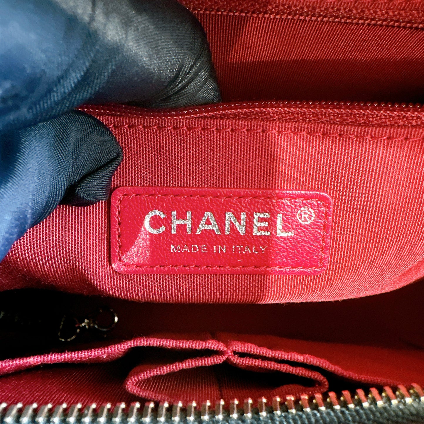 Chanel Gabrielle Medium in Black Chevron
