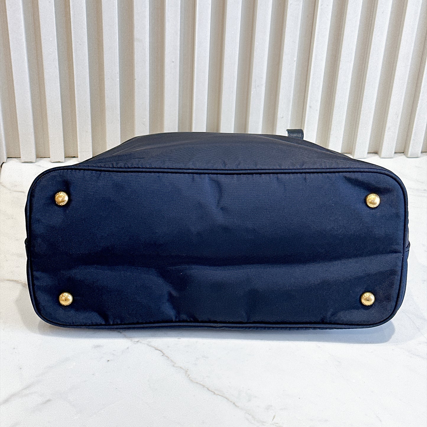 Prada Tessutto 2 Way Blue Nylon Tote Bag BN1902