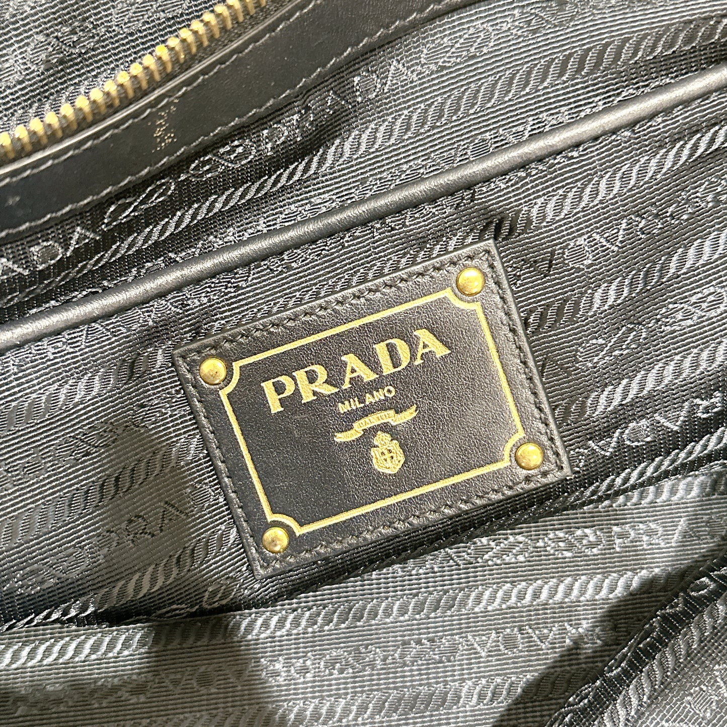 Prada Tessutto 2 Way Blue Nylon Tote Bag BN1902