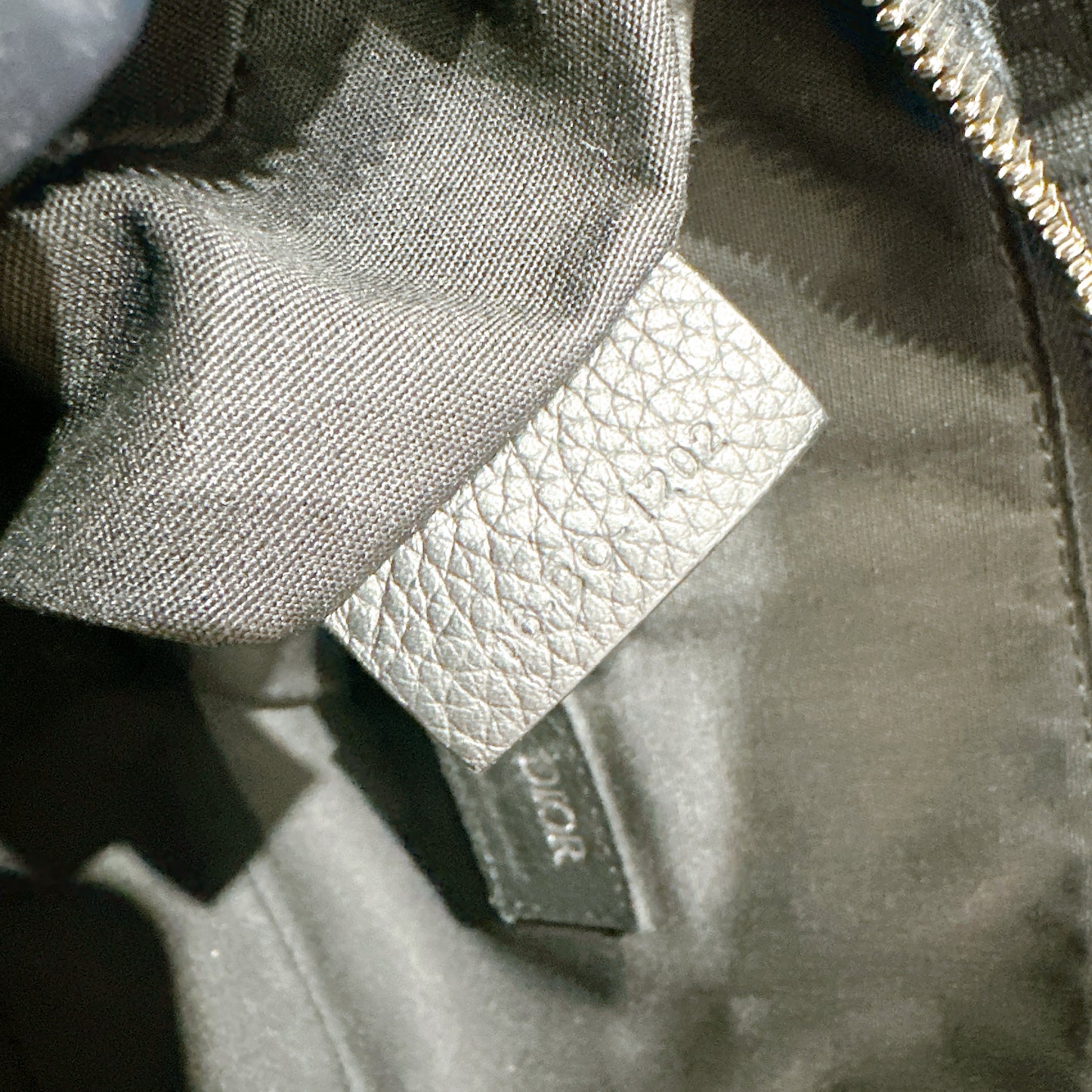 Dior Saddle Bag in Black Dior Oblique Jacquard