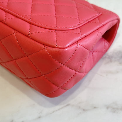 Chanel Mini Square with Pearl Crush in Pink