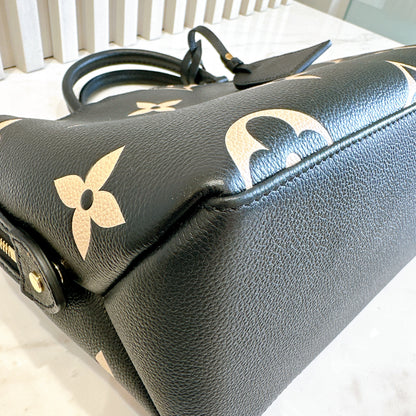 LV Petit Palais Bicolour in Black/Creme