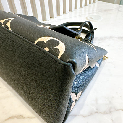 LV Petit Palais Bicolour in Black/Creme