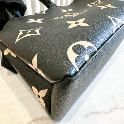 LV Petit Palais Bicolour in Black/Creme