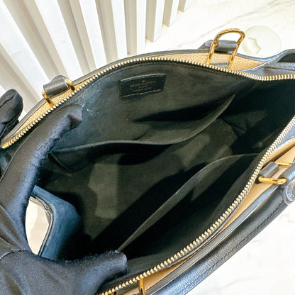 LV Petit Palais Bicolour in Black/Creme