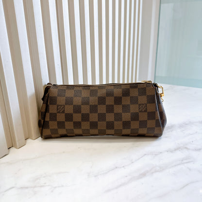 LV Damier Ebene Eva Clutch