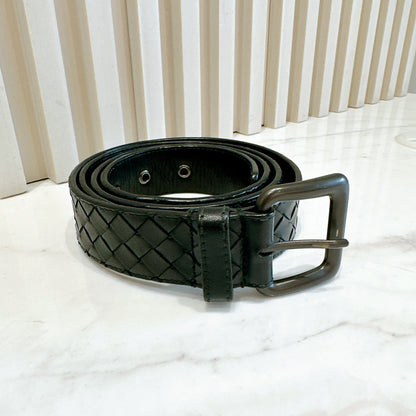 Bottega Veneta Intrecciato Leather Belt