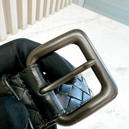 Bottega Veneta Intrecciato Leather Belt