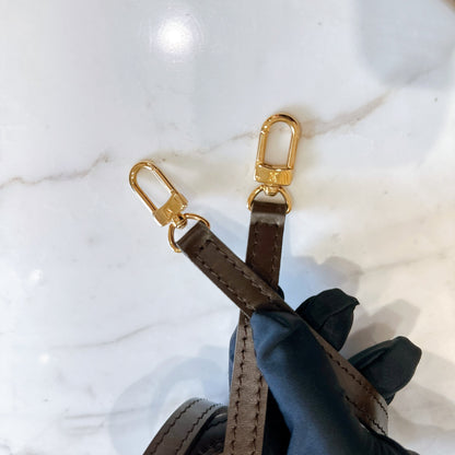 LV Damier Ebene Eva Clutch