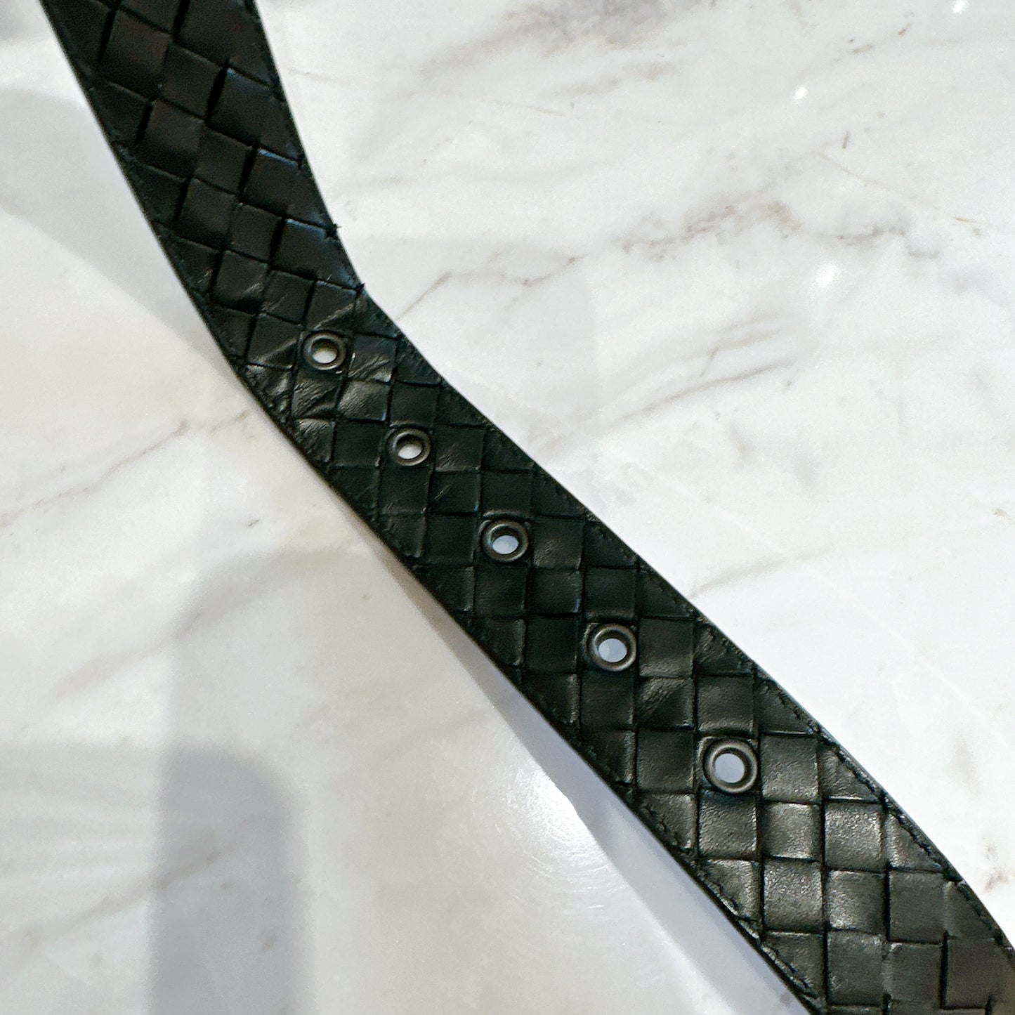 Bottega Veneta Intrecciato Leather Belt