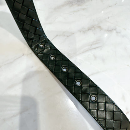 Bottega Veneta Intrecciato Leather Belt