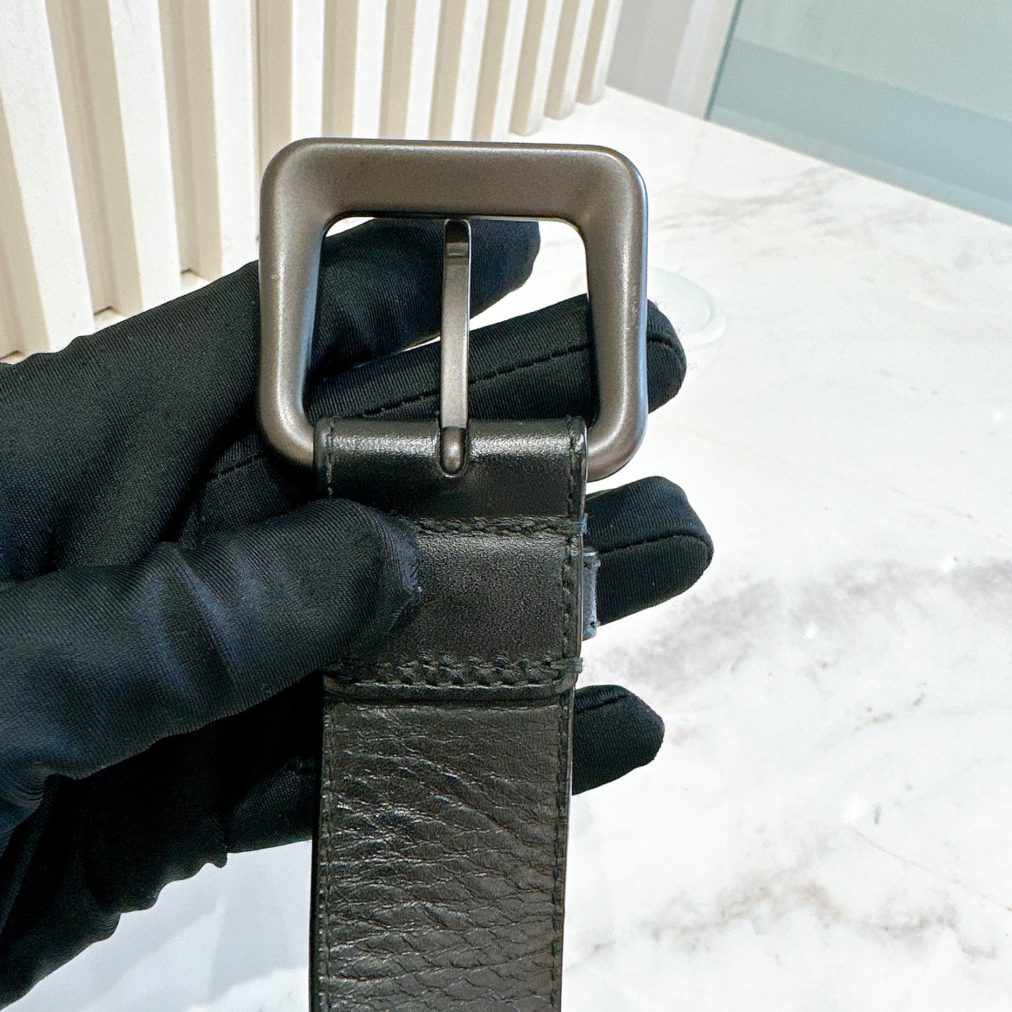Bottega Veneta Intrecciato Leather Belt
