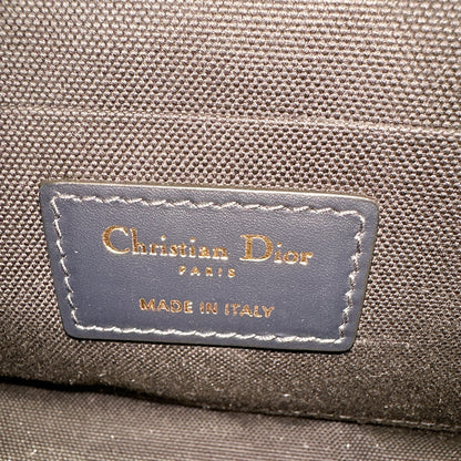 Dior Montaigne 30 Box in Blue Dior Oblique
