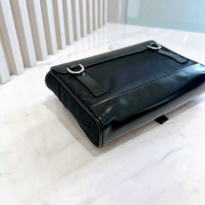Prada Nylon and Leather Small Crossbody Bag