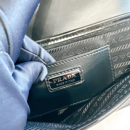 Prada Nylon and Leather Small Crossbody Bag