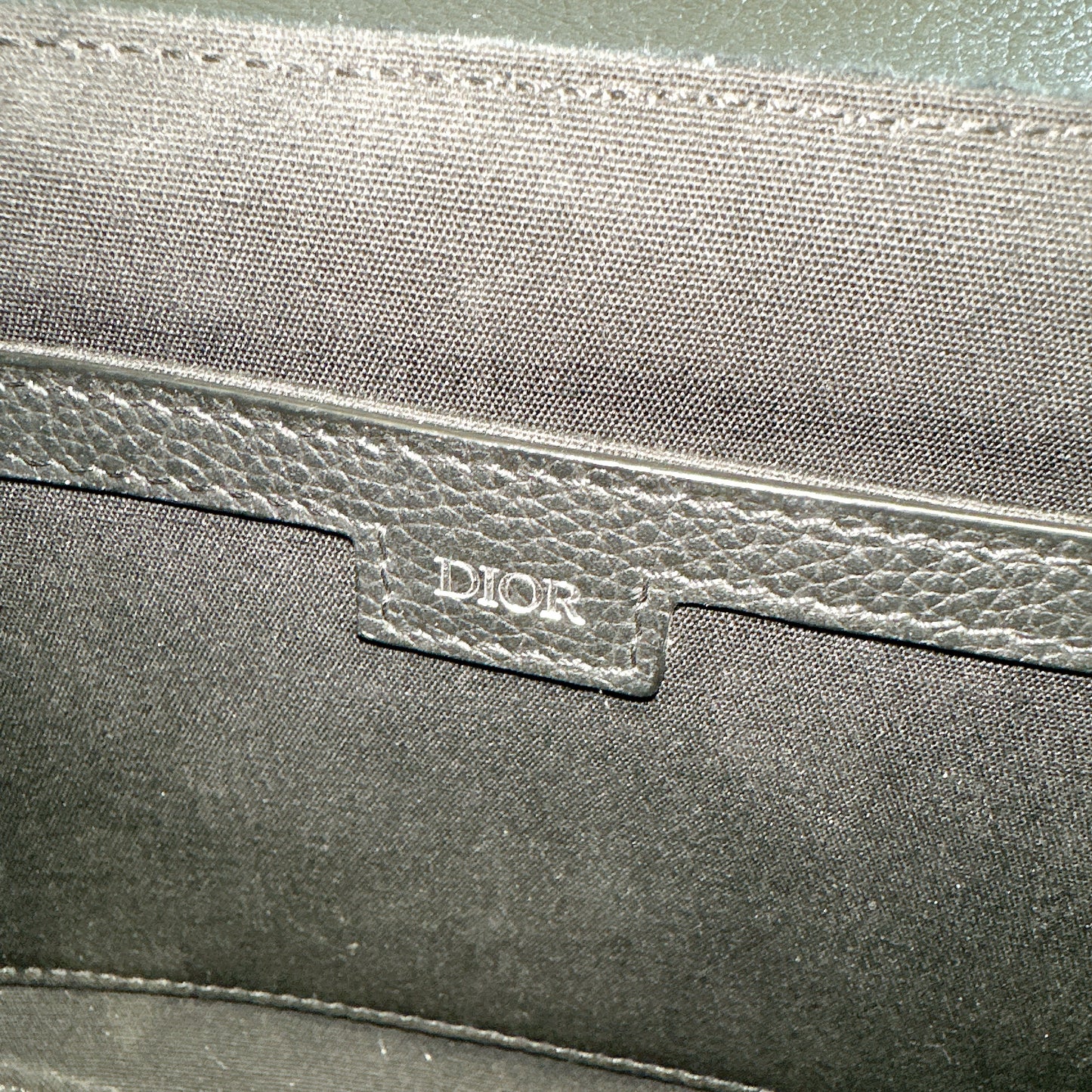 Dior Saddle Messenger Bag in Black Dior Oblique Jacquard