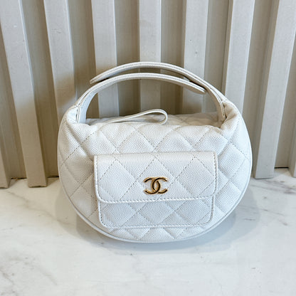 Chanel Caviar Polley Pocket