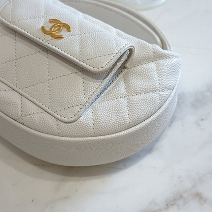 Chanel Caviar Polley Pocket
