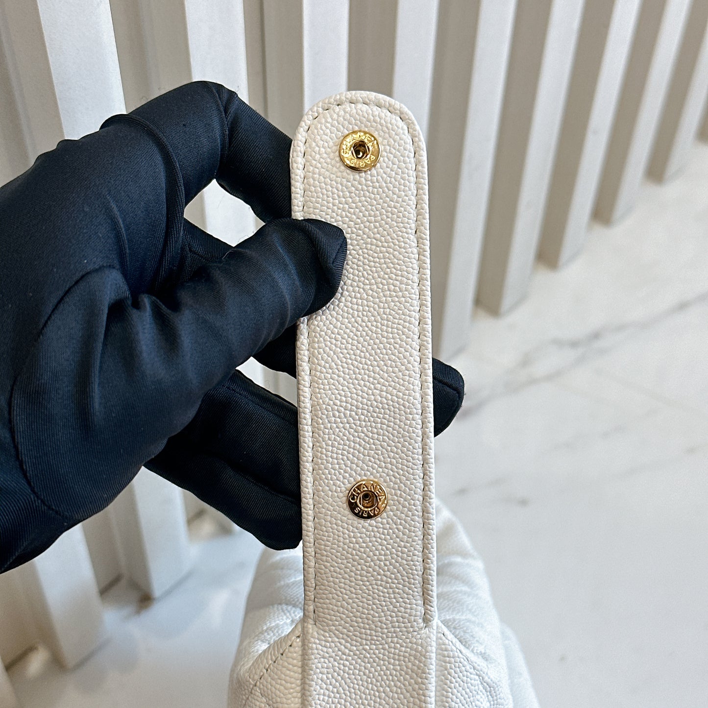 Chanel Caviar Polley Pocket