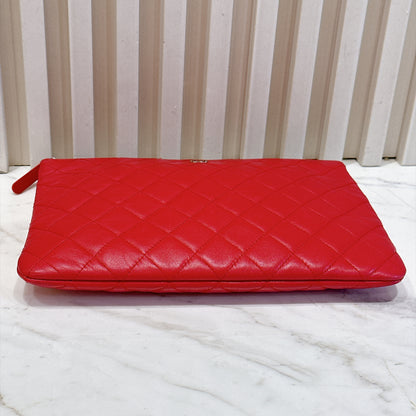 Chanel O Case Red Medium