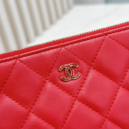 Chanel O Case Red Medium
